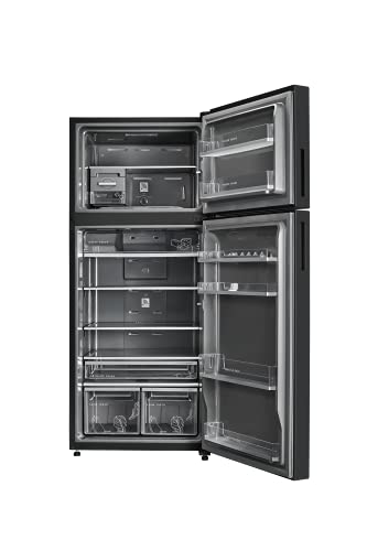 Whirlpool 500 L 3 Star Inverter Frost-Free Double Door Refrigerator Appliance with Adaptive intelligence technology (IF INV CNV PLATINA 515 STEEL ONYX (3s)-N, Black) 5