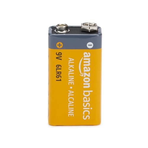 AmazonBasics 9 Volt Everyday Alkaline Batteries (4-Pack) 3