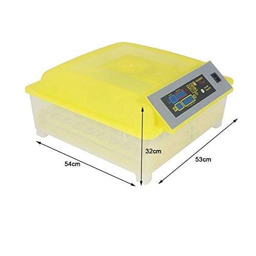 TM&W 56 Egg Capacity Automatic Egg Incubator with Led Display Hatching Chickens, Ducks, Geese, Poultry, Quail, Parrot, Pigeons Birds, 80 Watt 3