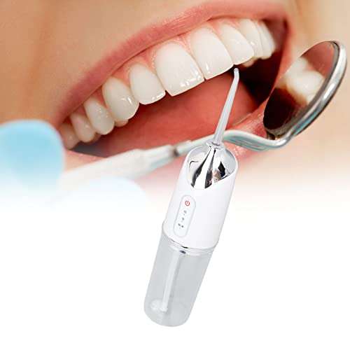 Portable Electric Dental Oral Irrigator, Water Flosser For Teeth, Dental Flosser, Oral Cavity Care White Teeth Cleaning Device 1