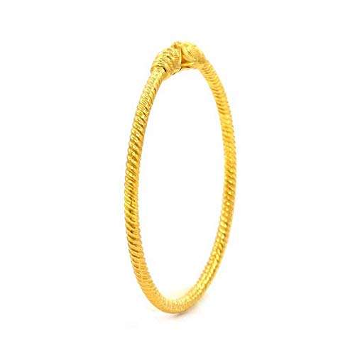 CANDERE - A KALYAN JEWELLERS COMPANY 22k (916) Yellow Gold Copper and Gold Bangle for Women 2