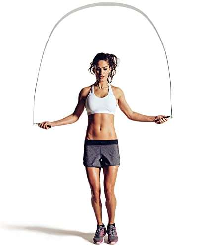 Spike Speed Skipping Jump Rope for Weight Loss, Fat Loss, Strength Designed for Both Men and Women (Grey) 6