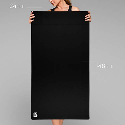 3XL Huge Mouse Pads Oversized (48''x24'') - Extra Large Gaming XXXL Mousepad for Full Desk - Super Thick Nonslip Rubber Base and Waterproof Desktop Keyboard Extended Mouse Mat (Black, XXX-Large) 6