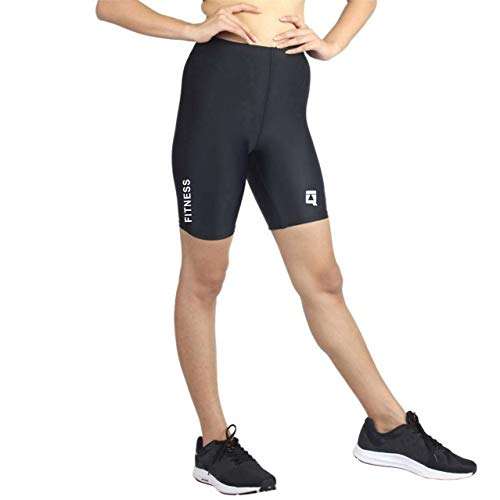Quada Compression Men's Shorts Tights (Nylon) Skins for Gym, Running, Cycling, Swimming, Basketball, Cricket, Yoga, Football, Tennis, Badminton & More (Black, 2XL) 1