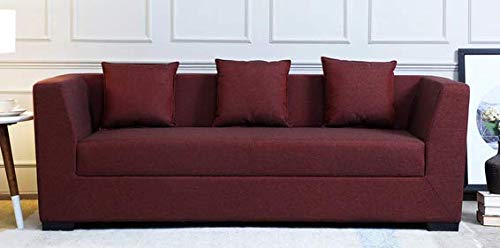 Casaliving - Amida 3 Seater Sofa for Living Room (Red)