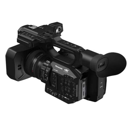 Panasonic Camcorder, Professional Quality 4K 60p, 1.0-inch Sensor, 24.5mm Wide-Angle Lens and Optical 20x Zoom, Great for News, Interviews, and Events - HC-X20 4