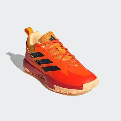 adidas Boy's Cross Em Up Select (Little Kid/Big Kid) Team Orange/Carbon/Team Collegiate Gold 2 5 Big Kid M 5