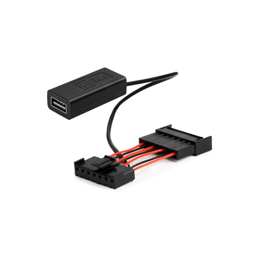 Hifihia 7-Pin Type A Plug & Play Dashcam Power Adapter, Rear View Mirror Connector for 2019-2020 Toyota 4RUNNER, 2006-2009 Lexus GX470, 2007-2009 RX350, Nissan & Mitsubishi 1