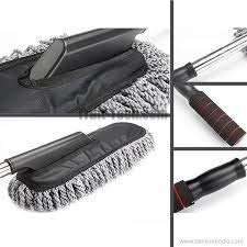 Auto Addict Car Microfibre Duster with extendable Handle car Cleaning Dry/Wet Brush Mop for Honda Amaze New 2018 3