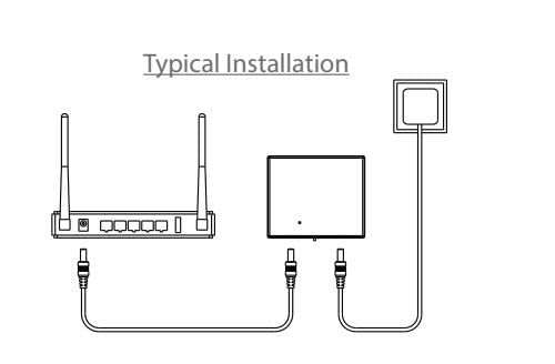 Pongo Router UPS Output DC 12V Backup 4 Hours (Pack of 1) 5