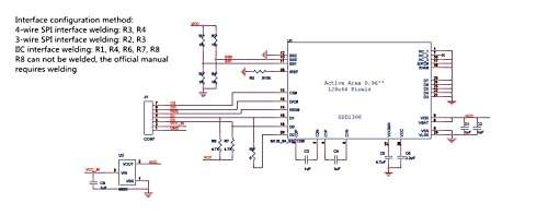 Teyleten Robot 1.3 inch OLED Display Module I2C IIC Serial OLED 128x64 Module SSH1106 for Arduino Raspberry Pi 3pcs 4