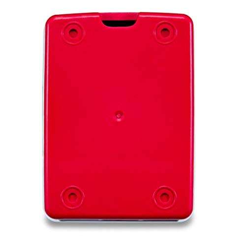 Robotbanao Plastic Pi Rpi3Case-Bg Raspberry Pi 3 Case, White And Red (U3-N6L4-Sytb) 3