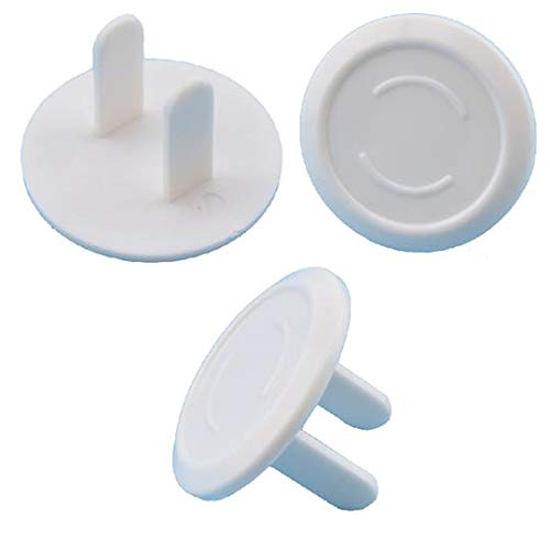 KinderGard Babyproof Outlet Covers, 24 Pack White, Electrical Safety Outlet Plugs 1
