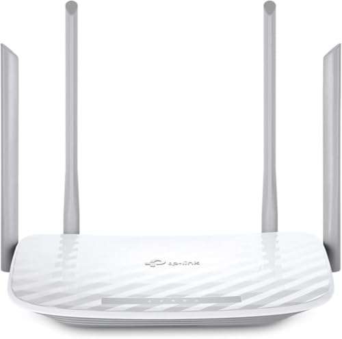 TP-Link AC1200 WiFi Router (Archer A54) - Dual Band Wireless Internet Router, 4 x 10/100 Mbps Fast Ethernet Ports, EasyMesh Compatible, Support Guest WiFi, Access Point Mode, IPv6 & Parental Controls 1