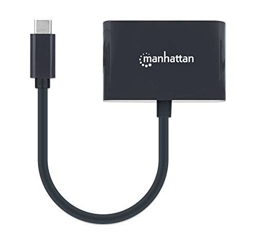 Manhattan USB-C to RJ45 Gigabit Network Adapter with Power Delivery (PD) Port 4