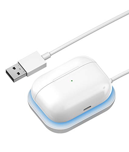 Galvanox AirPods Pro Charger - Wireless Charging Station for Apple AirPod Pro/AirPods Pro 2nd Generation (White) 3