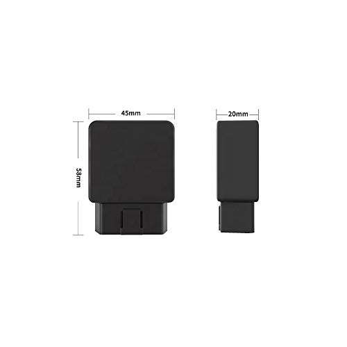 4G OBD GPS Tracker for Vehicles with 1 Year Subscription No Monthly Fee OBD2 Real Time Car Tracker Device Hidden Mini Fleet OBD-II Car Tracking Device Location Locator 2