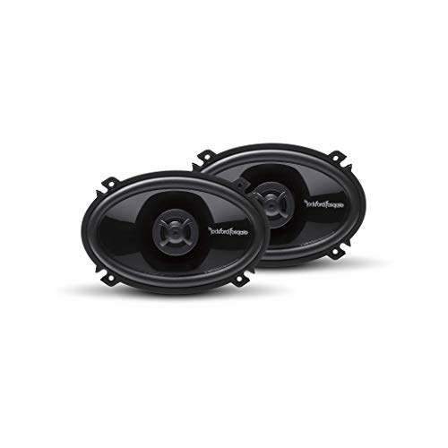 Rockford Fosgate P1462 Punch 4"x 6" 2-Way Coaxial Full Range Speakers - Black (Pair) 1