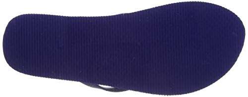 Desigual Women's Flip Flop Sandals Flip Flops , Blue Azul Lovely 99 , 8 US 4