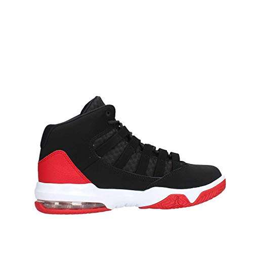 NIKE Men's Basketball Shoes, Black Black Black Gym Red 023, 11 5