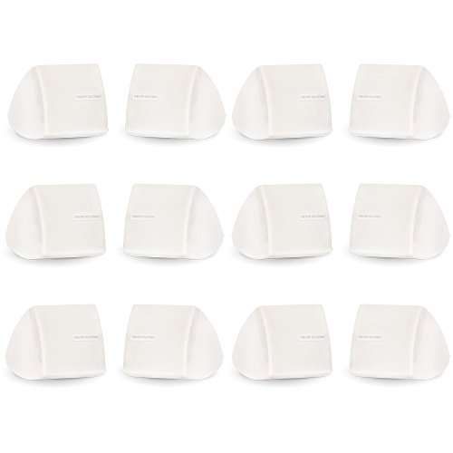 Theater Solutions TS30W Mountable Indoor Speakers White Bookshelf 6 Pair Pack 1