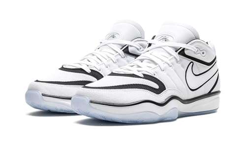 NIKE G.T. Hustle 2 Mens Basketball Shoes DJ9405-102 (White/Black), Size 9 2