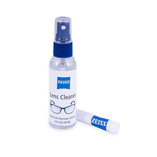 ZEISS 2oz Spray and Microfiber Lens Cleaner Care Kit for Coated Lenses, Binoculars, Scopes, Cameras, and Glasses, 1-Pack 1