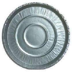 DHAVADI Silver Laminated Disposable Heavy Paper thali with 180 GSM 12"-Pack of 80pc 3