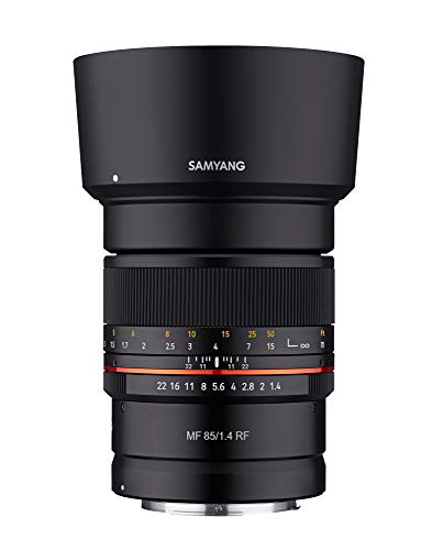 Samyang 85mm F1.4 Telephoto Manual Focus Lens for Canon RF Mount - Black 3