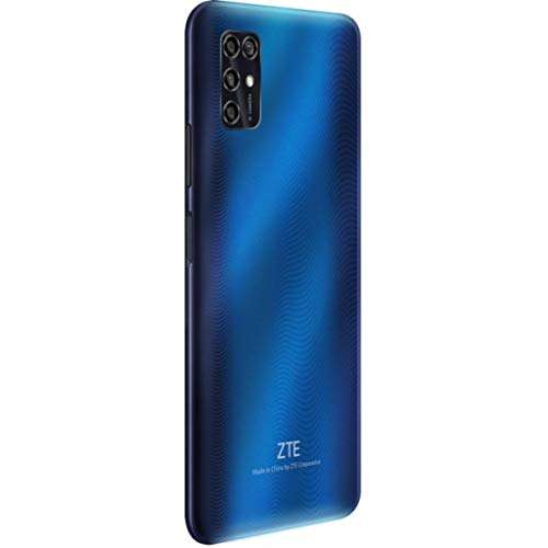 ZTE Blade V2020 Smart 4G LTE Volte GSM Unlocked 128GB 48MP Quad Camera 6.82" 8010 Octa Core Android 10 Works Worldwide (Not for Verizon/Boost) (Blue, 128GB) 3