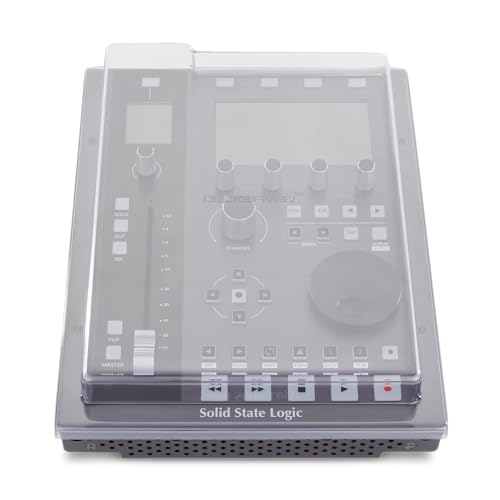 Decksaver Super Strong Polycarbonate Custom Fit Cover Compatible with Solid State Logic UF1 Controller, Equipment Dust Cover for Travel and Everyday Protection 3