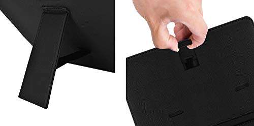 ACM Keyboard Case Compatible with Videocon Graphite V45ed Mobile Flip Cover Stand Plug & Play Device for Study & Gaming Black 4