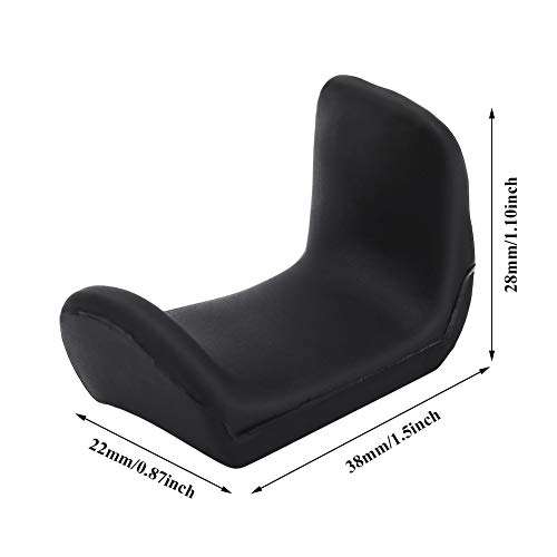 Rubber Clarinet Thumb Rest Cushion, Rubber Clarinet Thumb Rest Cushion Protector for Oboe Clarinet Instruments within 1.45-1.75cm(1.5mm) 2