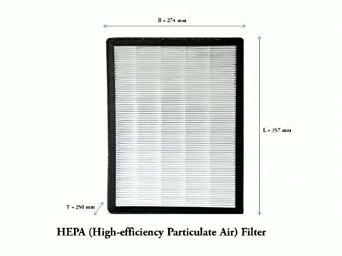 ATHSETPRO HEPA Filter for Model Brezze Air Purifier, Also Compatible with Air purifiers with Similar Dimensions of The Filters i.e Length- 35.7 cm x Breath- 27.4 cm x Thickness- 25 cm 2