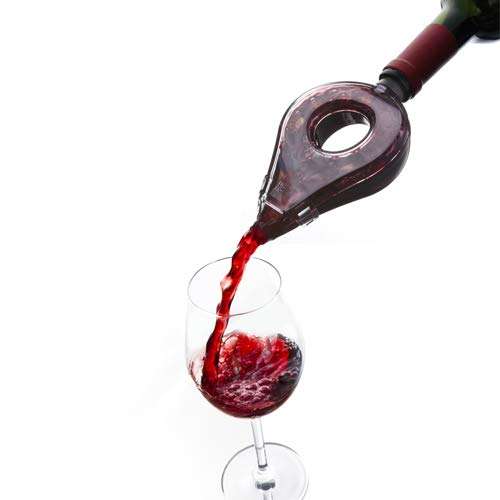 CPEX 1Pc White Red Wine Aerator Pour Spout Bottle Stopper Decanter Pourer Aerating 1