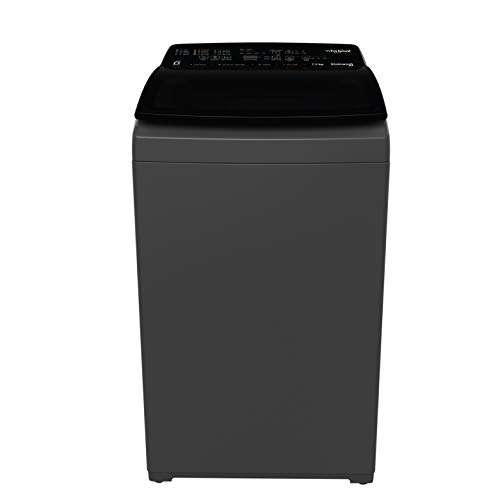 Whirlpool 7.5 Kg 5 Star Fully-Automatic Top Loading Washing Machine Appliance with In-Built Heater (STAINWASH PRO H 7.5, Grey) 1
