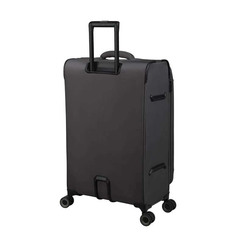 it luggage| Precursor-Charcoal-Set of 3-81cm,71cm,55cm | Expandable| Soft case| 8 Wheel Trolley Bag| Luggage Trolley| Large Suitcase| Cabin & Check-in Luggage 4