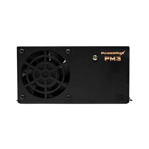 Powermax RV Converter | 15 Amp | 12V Power Converter with Built-in 4 Stage Smart Battery Charger | 110V AC to 12V | Lithium Compatible | Fully Adjustable Output from 13V to 16.5V | PM3 15LK 2