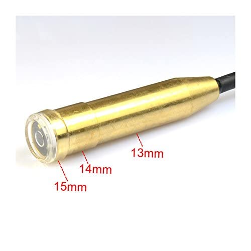 Ubersweet® 10M USB Endoscope Camera Near Focus Endoscope Camera Waterproof 14mm Copper Head Endsocope with 4 LED light Adjustable IP66 4