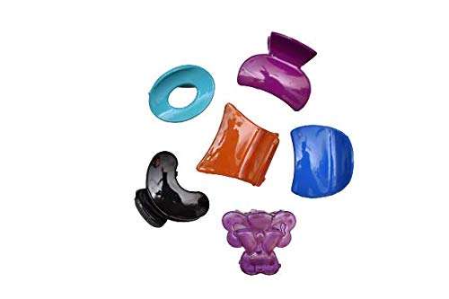 imioxo Medium size Hair Claw/clip/hair clutcher combo of 12 pices for Women and girls (CM_8) (Style_3) 2