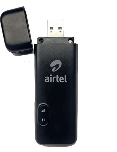 Micro Hitech 4G Hotspot Portable WiFi Data Card with 2300 mAh Battery (Black) (135 megabytes_per_second) tri_band 2