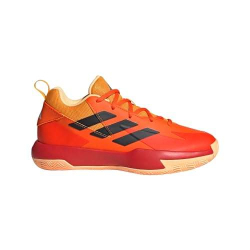 adidas Boy's Cross Em Up Select (Little Kid/Big Kid) Team Orange/Carbon/Team Collegiate Gold 2 5 Big Kid M 1