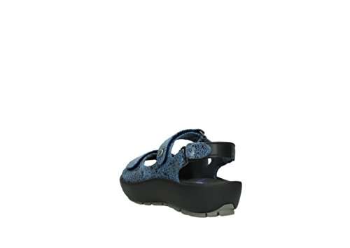 Wolky Women's Flat Sandals, Denim, 7.5-8 6