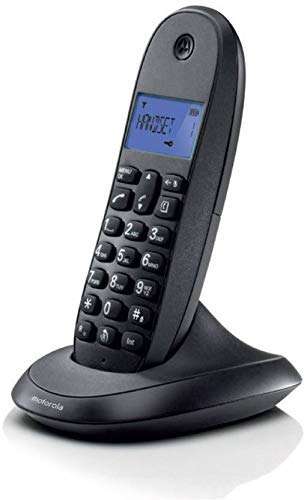 Motorola Cordless Telephone C 1001 LBI Black 3