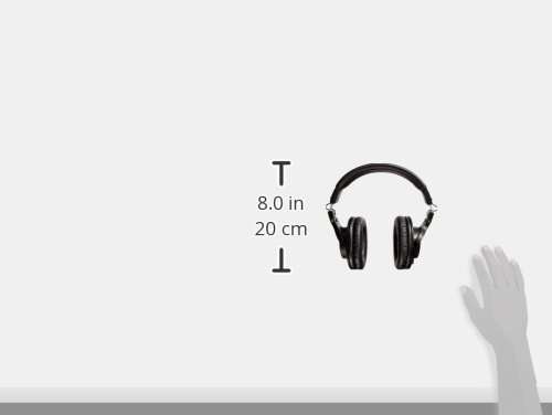 Audio-Technica ATH-M30x Professional Studio Monitor Headphones, Black 3