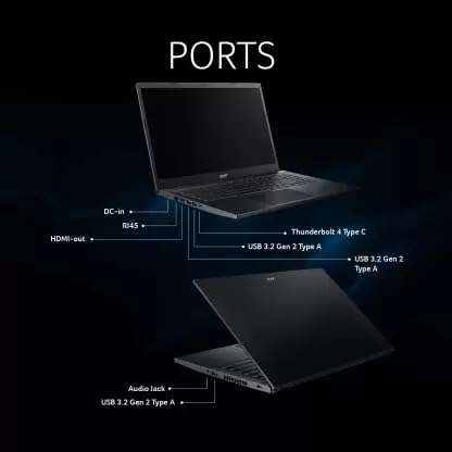 Acer Aspire 7 Intel Core i5 12th Gen 12450H - (8 GB/512 GB SSD/Windows 11 Home/4 GB Graphics/NVIDIA GeForce RTX 2050) A715-76G-59WG Gaming Laptop (15.6 Inch, Charcoal Black, 2.1 Kg) 5