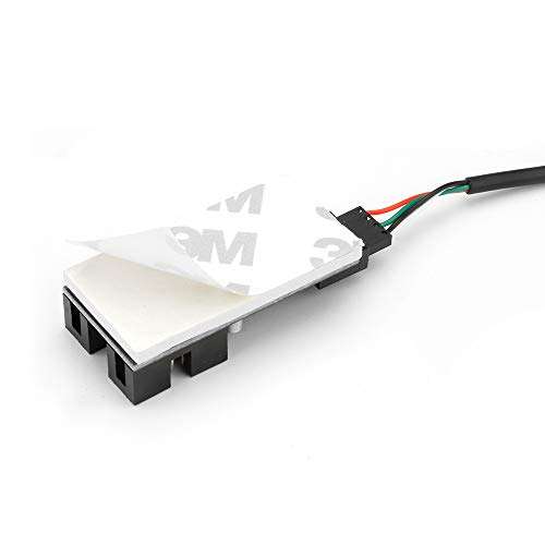 Internal USB Hub, Expands 4 USB 2.0 Ports, 9pin USB Header Male 1 to 4 Female Extension Card USB 2.0 Splitter Cable Connector for Motherboard, Adapter Port Multiplier for CPU, WiFi Receiver, Fans 3