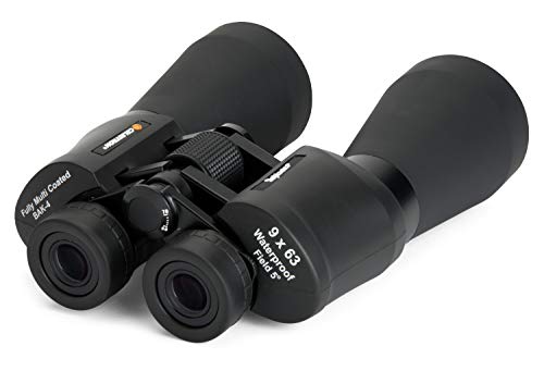 Celestron – SkyMaster DX 9x63mm Binoculars – – Premium Outdoor and Astronomy Binocular – Fully Multi-Coated Optics with XLT Coatings – Waterproof and Rubber Armored – Carrying Case Included 2