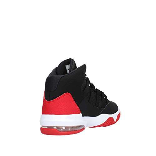 NIKE Men's Basketball Shoes, Black Black Black Gym Red 023, 11 4