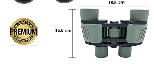Bajrangs™- Professional 8 X 40 HD Binoculars Powerful Lens 8 X Zoom Portable for Long Distance,Bird Watching for Adults(Green) 5